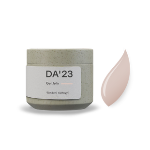 DA&rsquo;23 Gel Jelly &rsquo;Tender [nizhnyy], 15 мл &mdash; гель-желе для нарощення нігтів, ніжний