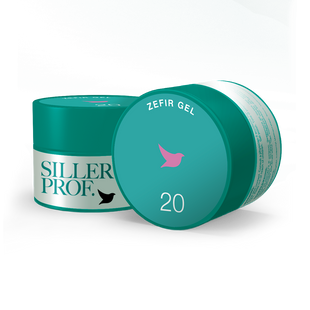 Siller Zefir gel, 20, 15 мл &mdash; гель для укріплення та нарощення нігтів