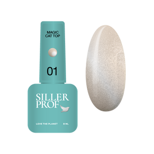 Siller Magic Cat Top, 01, 8 мл &mdash; топ для гель-лаку