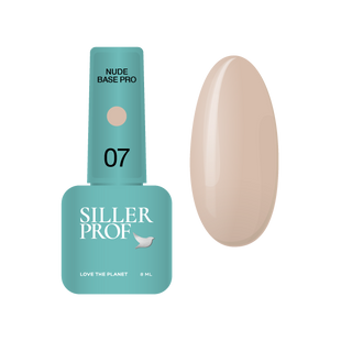 Siller Nude Pro Base, 07, 8 мл &mdash; нюдова база для гель-лаку