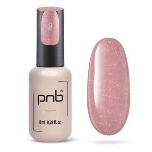 PNB Crystal Base, Pink, 8 мл &mdash; світловідбивна база для гель-лаку