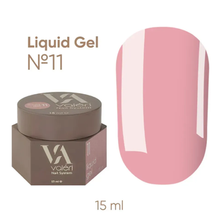 NEW Valeri Liquid Gel 11, 15 мл &mdash; рідкий гель для укріплення нігтів
