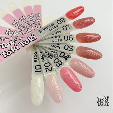 Toki-Toki Shimmer Base, 01, 5 мл &mdash; база для гель-лаку з шимером