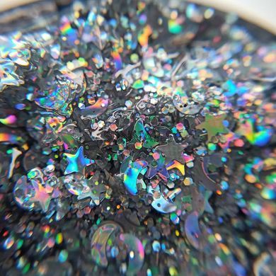 SAGA Professional Galaxy Glitter gel, 04, 8 мл &mdash; гель для дизайну з глітером