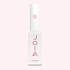 JOIA vegan Top Aqua Gloss, 8 мл — топ глянцевий без липкого шару
