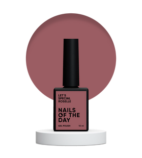 NAILSOFTHEDAY Let&rsquo;s special gel polish, Roselle, 10 мл &mdash; гель-лак для нігтів, що перекриває в один шар