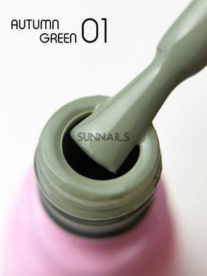 Toki-Toki Gel polish, Autumn Green, AG01, 5 мл &mdash; гель-лак для нігтів