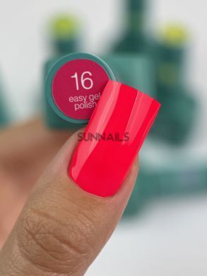 Siller Easy Gel 16, 8 мл &mdash; однофазний гель-лак для нігтів 3-в-1