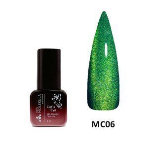 Nails Molekula Gel polish Marmalade cat`s eye, MC06, 6 мл &mdash; гель-лак для нігтів з ефектом котяче око