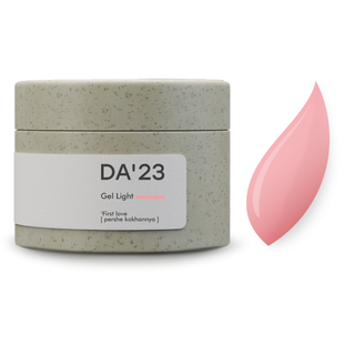 DA&rsquo;23 Gel Light &rsquo;First love [pershe kokhannya], 30 мл &mdash; гель для укріплення нігтів, перше кохання