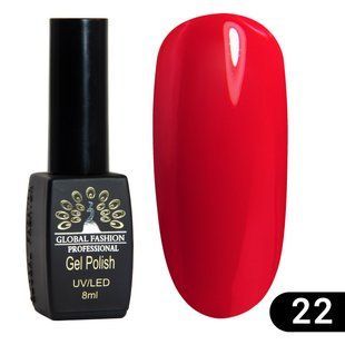Global Fashion Summer/Spring gel polish, 022, 8 мл &mdash; гель-лак для нігтів