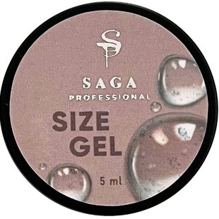 SAGA professional SIZE gel, 5 г — гель для об'ємних дизайнів без липкого шару