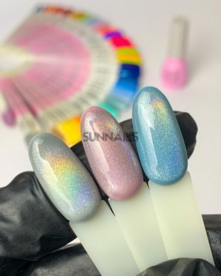 Toki-Toki Gel polish, Holographic Cat Eye, 5 мл &mdash; гель-лак для нігтів з ефектом голографічне котяче око