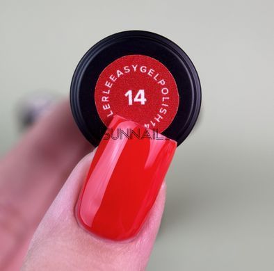 Siller Easy Gel 14, 8 мл &mdash; однофазний гель-лак для нігтів 3-в-1