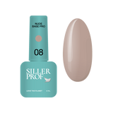 Siller Nude Pro Base, 08 , 8 мл &mdash; нюдова база для гель-лаку