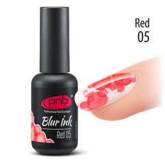 PNB Blur, 05, 8 мл — аква-чорнила, акварельні краплі, червоні