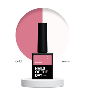 NAILSOFTHEDAY Termo base, 01, 10 мл &mdash; термо база для гель-лаку