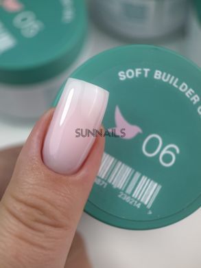 Siller Soft Builder Gel, 06, 15 мл &mdash; гель для нарощення нігтів