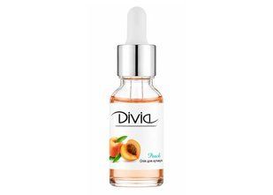 Divia Cuticle Oil, Peach, 15 мл &ndash; олія для кутикули з персиком