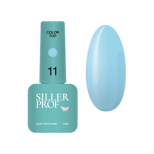 Siller Color Top, 11, 8 мл &mdash; кольоровий топ для гель-лаку