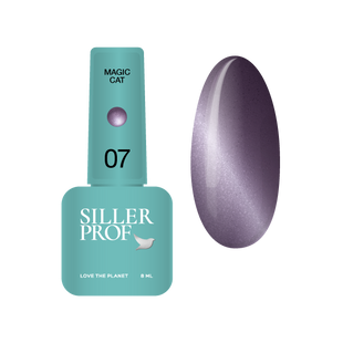 Siller Magic Cat Gel Polish, 07, 8 мл &mdash; гель-лак для нігтів з ефектом котяче око