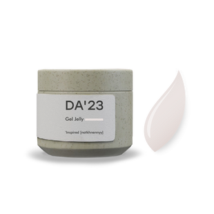 DA&rsquo;23 Gel Jelly ʼInspired [natkhnennyy], 15 мл &mdash; гель-желе для нарощення нігтів, натхненний