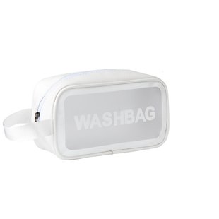 Косметичка Washbag, біла, розмір: 22х12х6 см