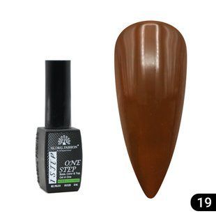 Global Fashion Gel polish One step, 19, 8 мл &mdash; гель-лак для нігтів однофазний, 8 мл