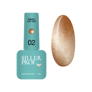 Siller Magic Cat Top, 02, 8 мл &mdash; топ для гель-лаку