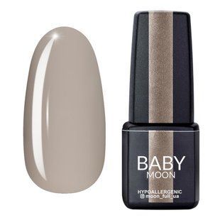 Baby Moon Gel polish Midnight, 05, 6 мл &mdash; гель-лак для нігтів, латте із сірим підтоном