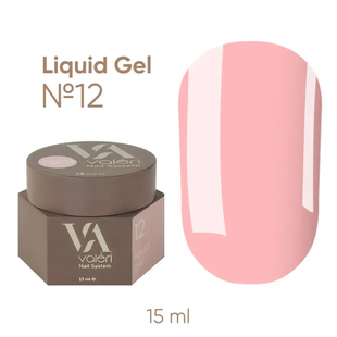 NEW Valeri Liquid Gel 12, 15 мл &mdash; рідкий гель для укріплення нігтів