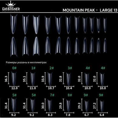Гелеві тіпси Designer Professional, 13 Mountain Peak Large, 240 шт