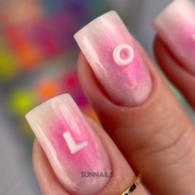 NAILSOFTHENIGHT силіконові букви для нігтів