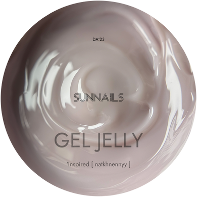 DA&rsquo;23 Gel Jelly ʼInspired [natkhnennyy], 15 мл &mdash; гель-желе для нарощення нігтів, натхненний