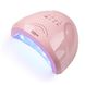 Лампа для манікюру SunOne, LED+UV, 48W, PASTEL PINK (аналог)