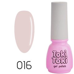 Toki-Toki Gel polish, 016, 5 мл — гель-лак для нігтів