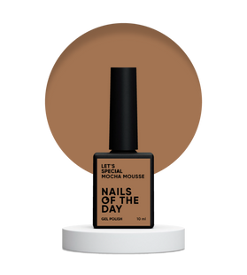 NAILSOFTHEDAY gel polish, Mocha Mousse, 013, 10 мл &mdash; гель-лак для нігтів, що перекриває в один шар