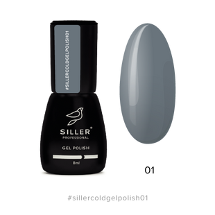 Siller gel polish, Cold, 01, 8 мл &mdash; гель-лак для нігтів
