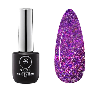 SAGA Professional Cat Chameleon gel polish, 11, 9 мл &mdash; гель-лак з ефектом котяче око хамелеон