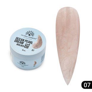 Global Fashion Dream Builder Gel Ocean Pearl, 07, 15 мл &mdash; гель для моделювання нігтів