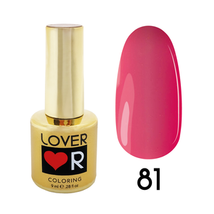 LOVER gel polish 81, 9 мл &mdash; гель-лак для нігтів