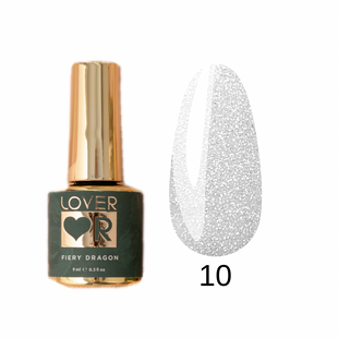 LOVER gel polish Fiery Dragon, 10, 9 мл &mdash; гель-лак для нігтів світловідбивний