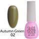 Toki-Toki Gel polish, Autumn Green, AG02, 5 мл &mdash; гель-лак для нігтів