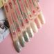 Nails Molekula Gel polish 084, 6 мл &mdash; гель-лак для нігтів, синій глітер