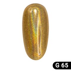 Global Fashion Дзеркальна пудра, Holographic Gold, G65