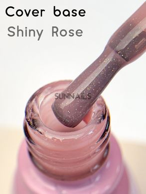 Toki-Toki Base, Shiny Rose, 15 мл &mdash; камуфлююча рожева база для гель-лаку з блиском