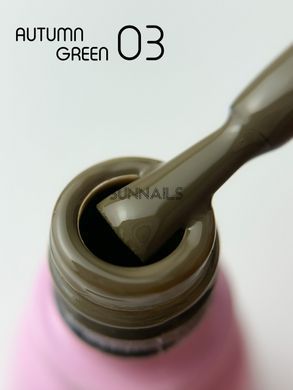 Toki-Toki Gel polish, Autumn Green, AG03, 5 мл &mdash; гель-лак для нігтів