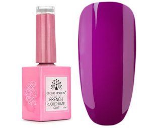Global Fashion French Rubber Base Neon, 06, 15 мл &mdash; каучукова кольорова неонова база
