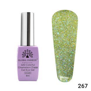 Global Fashion гель-лак 32D Chameleon Disco, 267, 8 мл