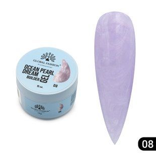 Global Fashion Dream Builder Gel Ocean Pearl, 08, 15 мл &mdash; гель для моделювання нігтів